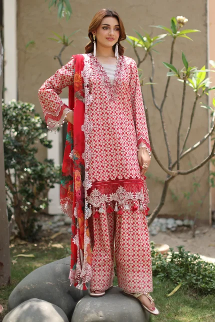 Basics Embroidered By Charizma - Unstitched | CB5-02