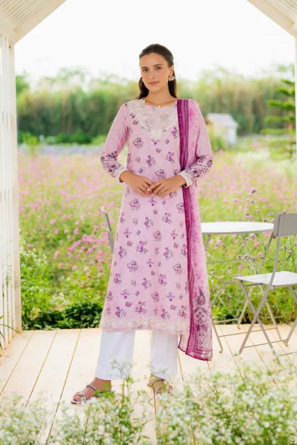 Unstitched Lawn '25 By Xenia | XFL - GELA