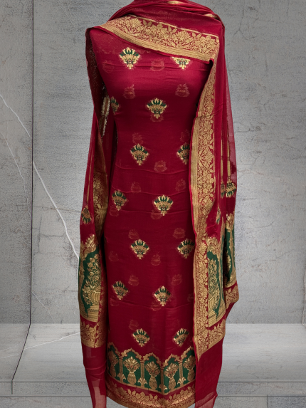 Fancy Embroidered Dresses By Shaukat Fabrics | FED-04