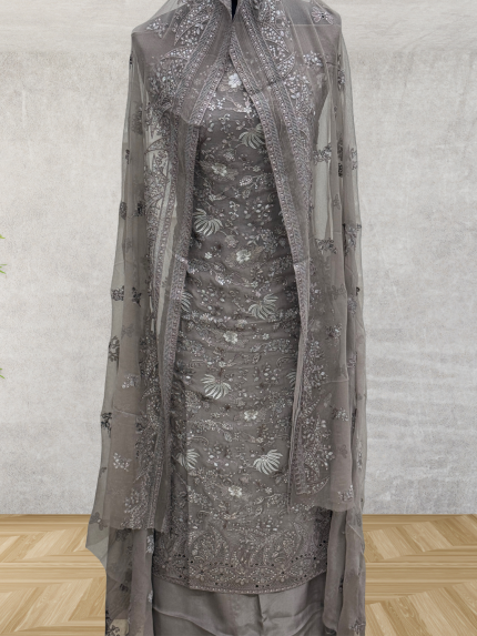 Fancy Embroidered Dresses By Shaukat Fabrics | FED-03