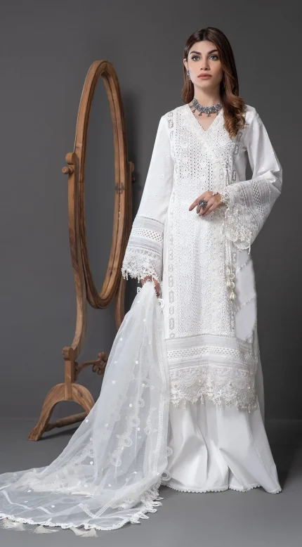 Summer Collection – Anaya – Monochrome Mystique Lawn – AMML - KAINAT