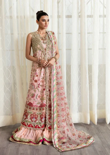 Crimson X Saira Shakira - Unstitched | Crystal Chinoiserie