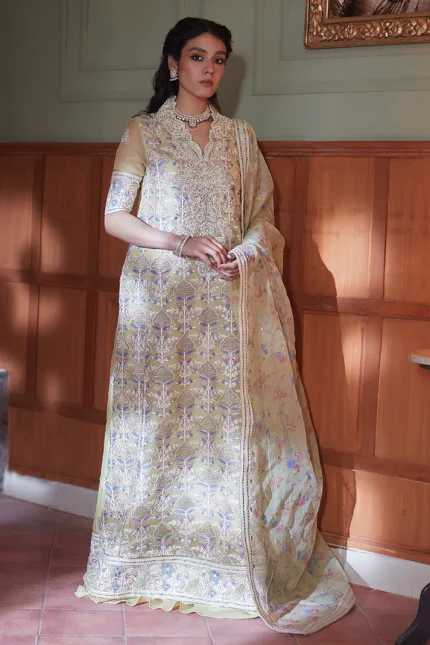 Qala By Mushq - Unstitched | DINA - 08