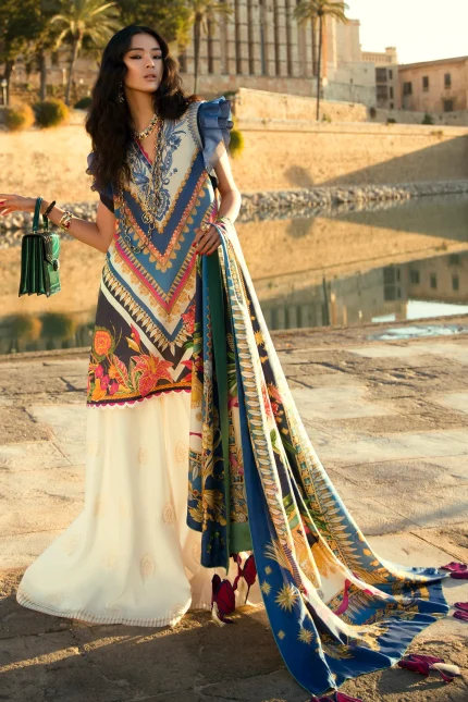 Summer Collection - Elan - Luxury Lawn Collection - ELLC - 02 B (PIRULÍ)