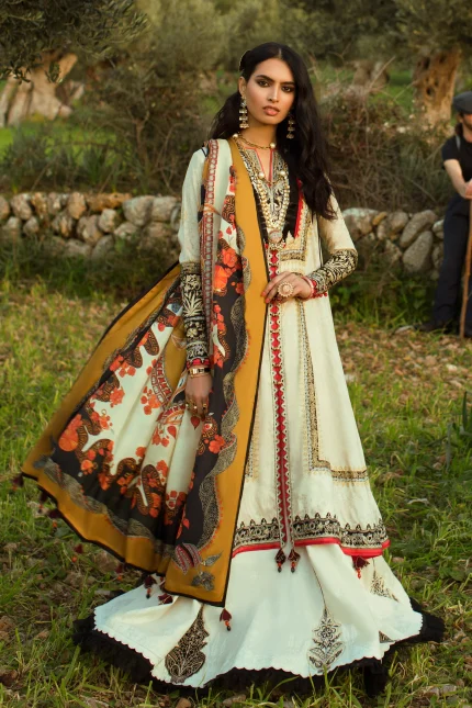 Summer Collection - Elan - Luxury Lawn Collection - ELLC - 03 B (ALMENDRA)