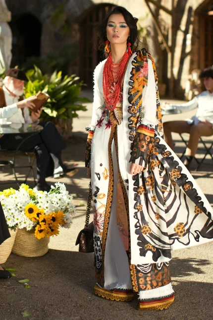 Summer Collection - Elan - Luxury Lawn Collection - ELLC - 08 A (SELVA)