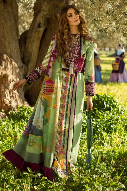 Summer Collection - Elan - Luxury Lawn Collection - ELLC - 09 A (VIVIR)