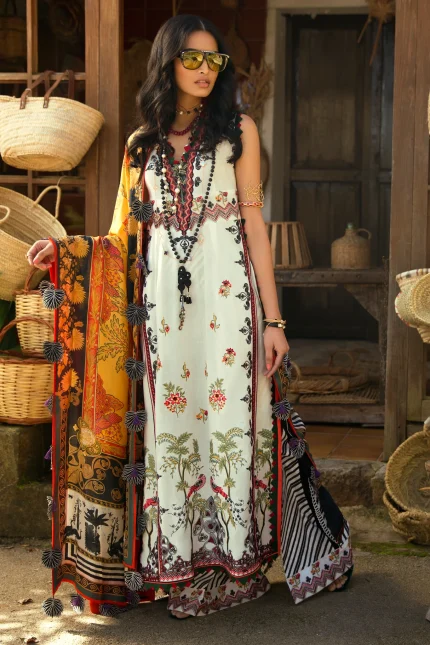 Summer Collection - Elan - Luxury Lawn Collection - ELLC - 13 B (ENCANTADA)