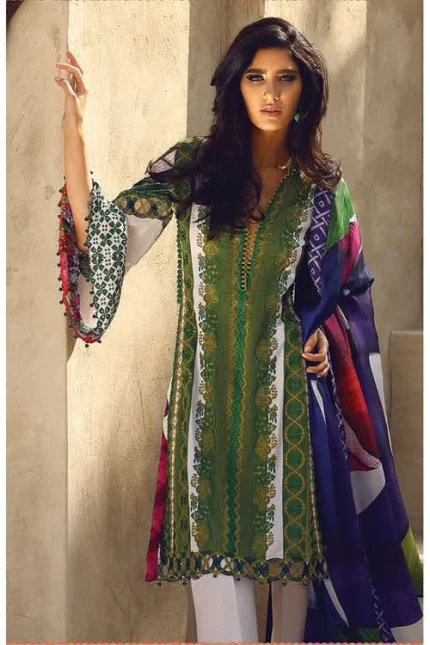 Summer Collection – Faraz Manan – Luxury Lawn Collection – FMLLC - Design 19
