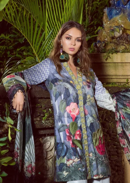 Summer Collection - Shiza Hassan - Luxury Lawn Collection - SHLLC - Bali Bloom 10A