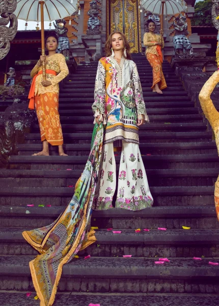 Summer Collection - Shiza Hassan - Luxury Lawn Collection - SHLLC - Sunkissed 8B