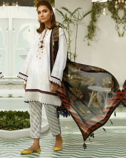 Summer Collection - Zaha Fayroz - Festive Lawn - ZFFL - Kohinoor (ZF-01)