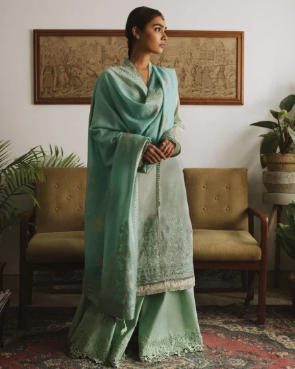Summer Collection - Zaha Fayroz - Festive Lawn - ZFFL - Ruksana (ZF2-02)