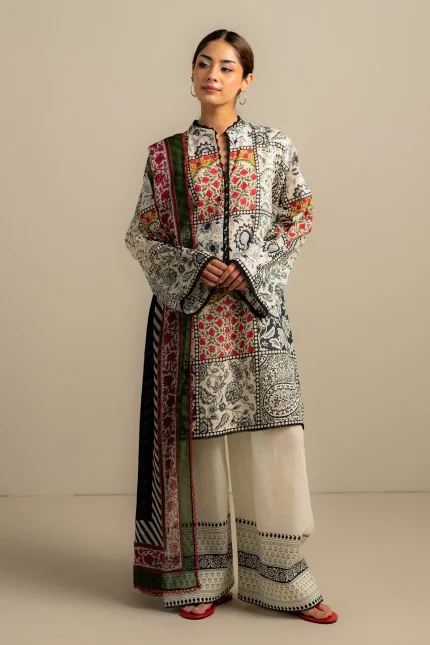 Summer Collection - Zara Shahjahan - CoCo Prints Edit III - ZSCPE - Elra-8B