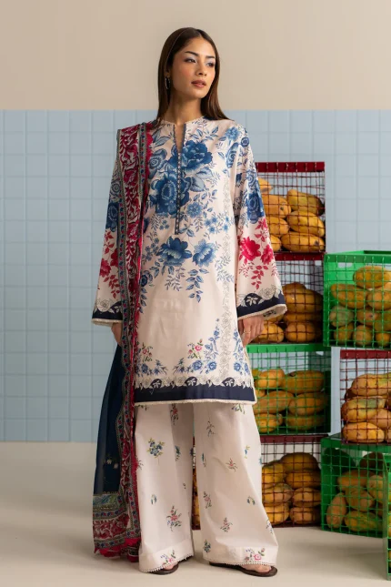 Summer Collection - Zara Shahjahan - CoCo Prints Edit III - ZSCPE - Emin-10A