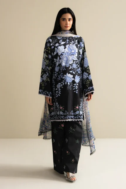 Summer Collection - Zara Shahjahan - CoCo Prints Edit III - ZSCPE - Emin-10B