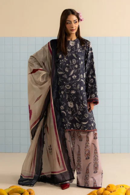 Summer Collection - Zara Shahjahan - CoCo Prints Edit III - ZSCPE - Lioré-7B