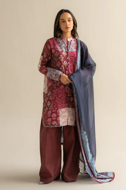 Summer Collection - Zara Shahjahan - CoCo Prints Edit III - ZSCPE - Mevi-5A