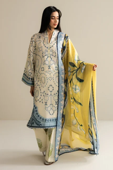Summer Collection - Zara Shahjahan - CoCo Prints Edit III - ZSCPE - Nelea-2A