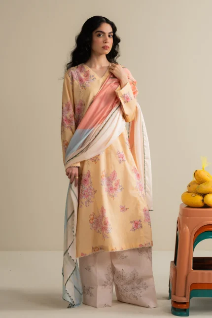Summer Collection - Zara Shahjahan - CoCo Prints Edit III - ZSCPE - Ovela-1B