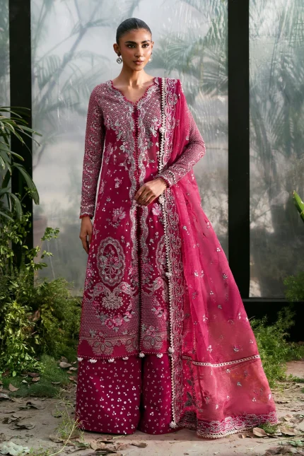 La Fuchsia '25 By Afrozeh - Unstitched | 1033 - Rowan