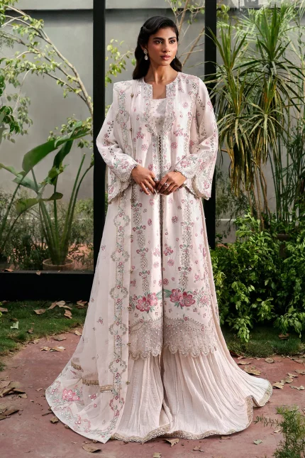 La Fuchsia '25 By Afrozeh - Unstitched | 1035 - Rue