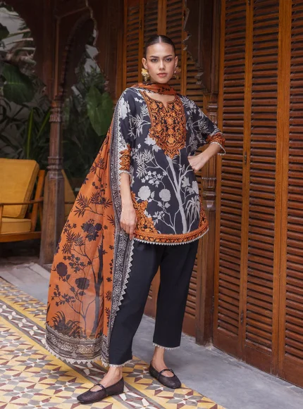 Tahra Lawn V2 By Zainab Chottani - Unstitched | EFRA