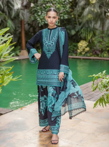 Tahra Lawn V2 By Zainab Chottani - Unstitched | RAYA