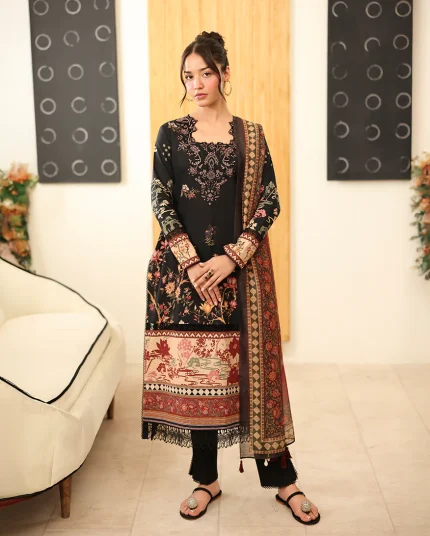 Pareesa Printed Cambric By Roheenaz | RNZ01A - Zaima