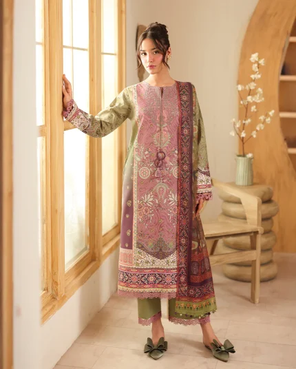 Pareesa Printed Cambric By Roheenaz | RNZ02A - Ruhaab