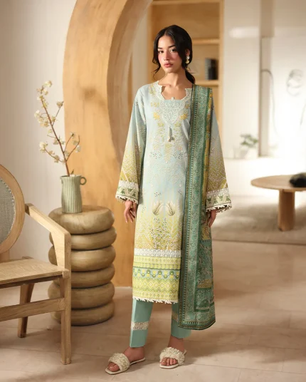 Pareesa Printed Cambric By Roheenaz | RNZ07A - Zirwa