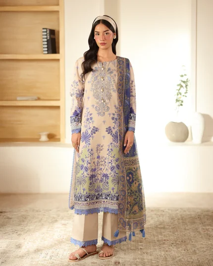Pareesa Printed Cambric By Roheenaz | RNZ08A - Rumaisa