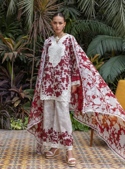 Tahra Lawn V2 By Zainab Chottani - Unstitched | RUHI