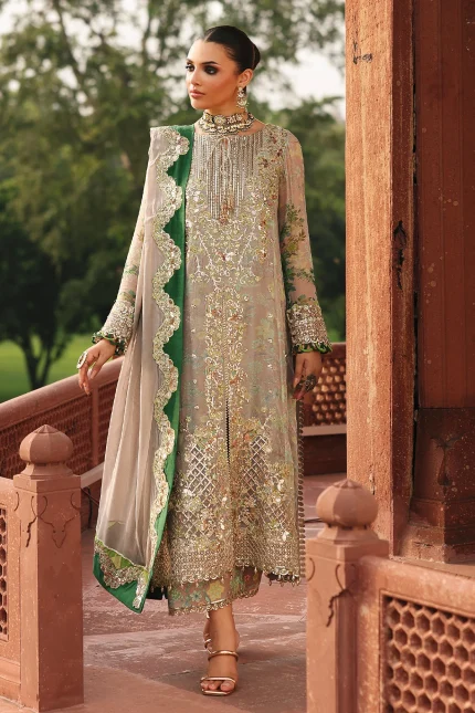 Vasal - Vol 4 Unstitched Luxury Chiffon By Charizma | VSL25-23