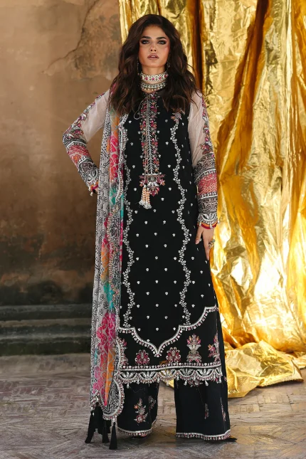 Vasal - Vol 4 Unstitched Luxury Chiffon By Charizma | VSL25-24