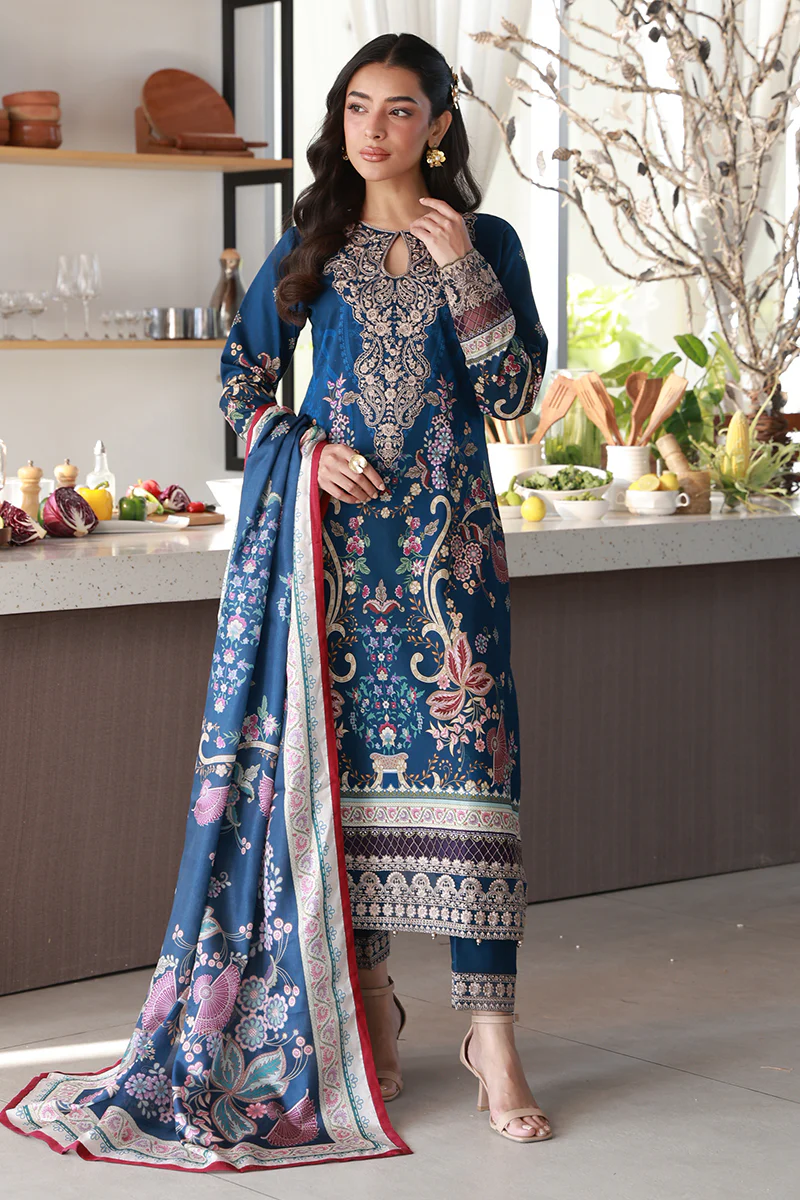 Delia Unstitched Lawn By Gulaal | D10 – Onyxa