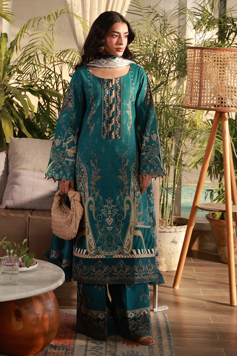 Delia Unstitched Lawn By Gulaal | D04 – Isla
