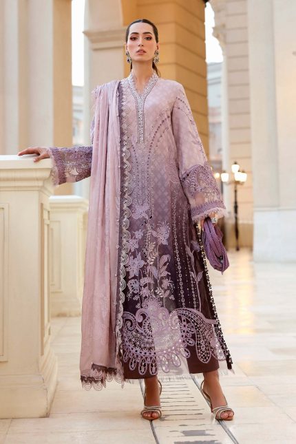 Luxury Lawn '26 By Maria B - Unstitched | D-2601-B