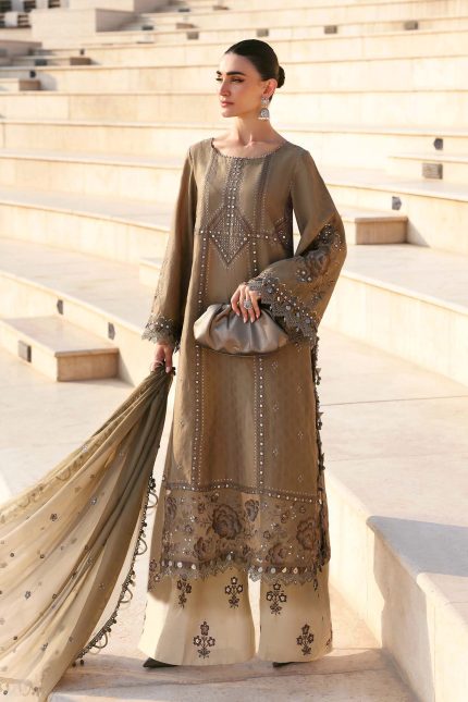 Luxury Lawn '26 By Maria B - Unstitched | D-2602-A
