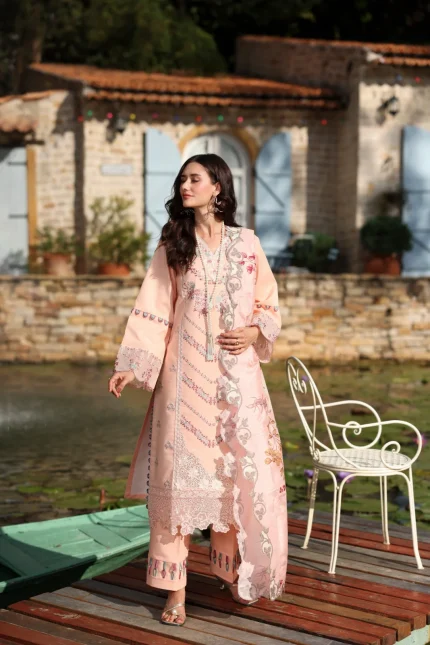 Luxe Blossom By Ayleen - Unstitched | Aabroo