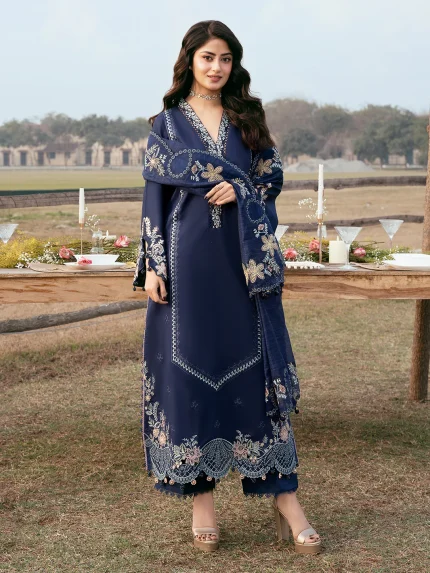 Mahveen Festive Collection ' 26 Unstitched By Izel | Naaz