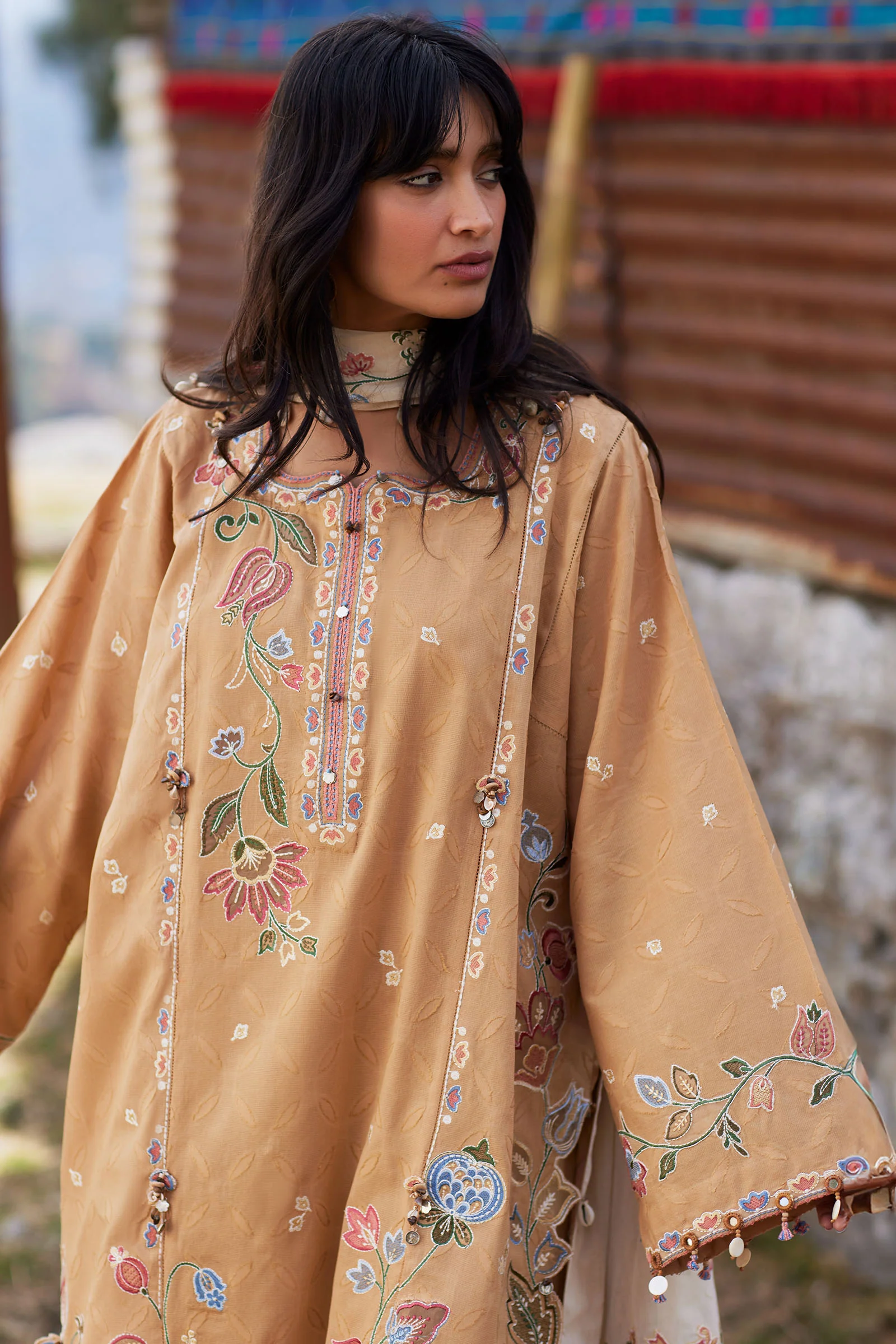Ameili Luxury Lawn ‘ 26 Unstitched By Zaha | ZL- 7A