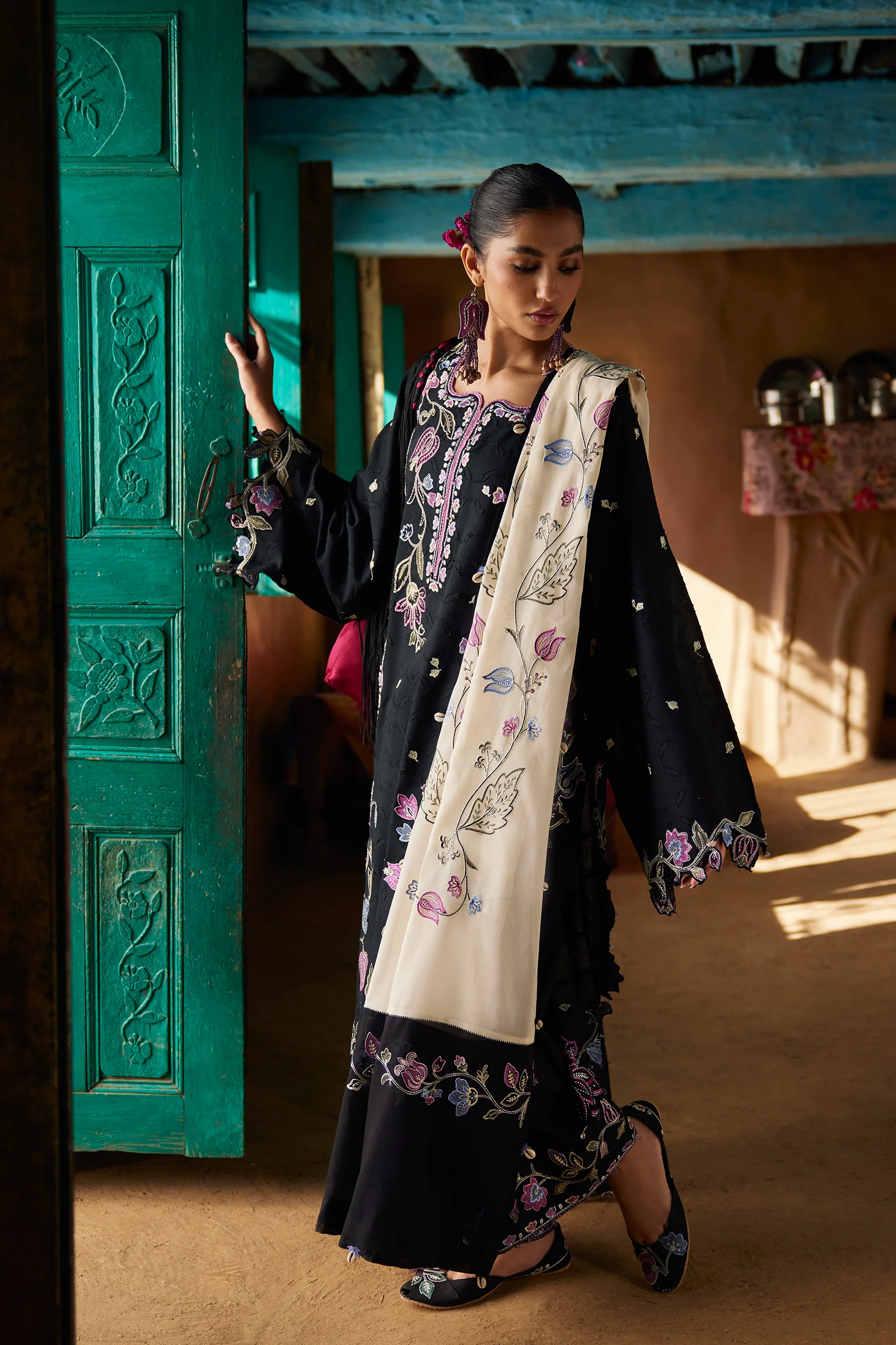 Ameili Luxury Lawn ‘ 26 Unstitched By Zaha | ZL- 7B