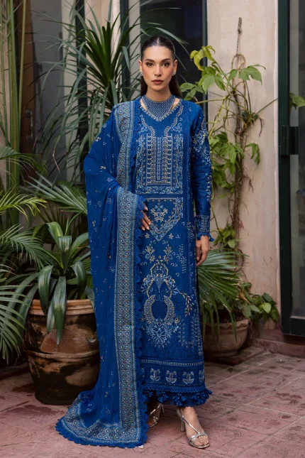 Celia Luxury Lawn'26 Unstiched By Zarposh | Nysa