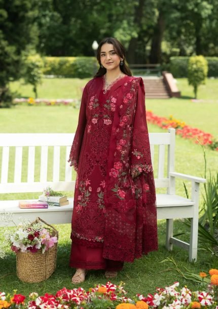 LUXURY LAWN VOL ll '26 BY ELAF | ELQ-4A FALLING PETALS