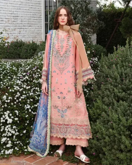 Belle Saison Lawn By Esmel - Unstitched | D05 - Zelle