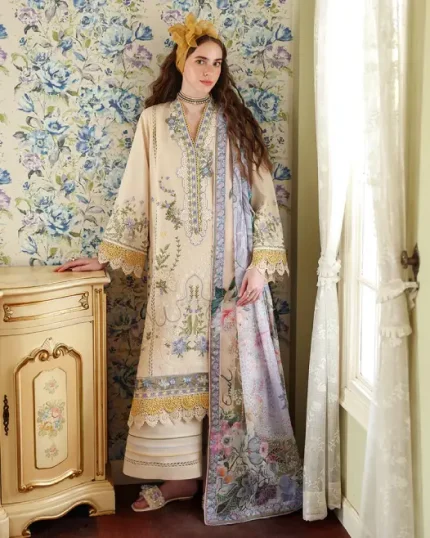Belle Saison Lawn By Esmel - Unstitched | D07 - Cosette