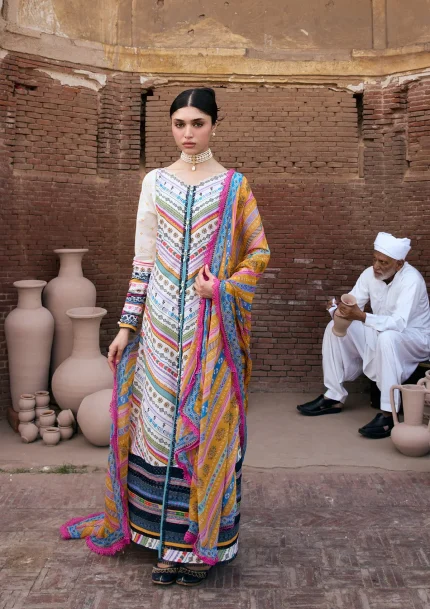 Prints Chiffon Collection '26 By Kahf | KPS-2A YASMEEN