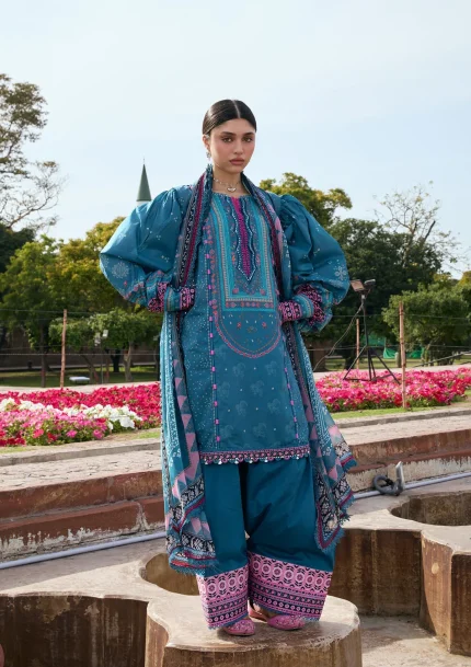 Prints Chiffon Collection '26 By Kahf | KPS-4A FALAK ARA